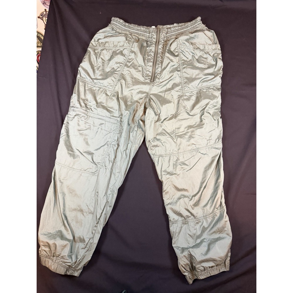 Free People Olive Green "Tell Me About It" Women's Pants, L